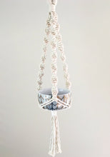 Load image into Gallery viewer, Macrame Plant Hanger, SM/MED/LG Spiral Macrame Plant Hanger

